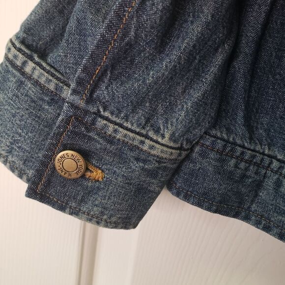 NWT Jones of New York Denim Jacket Size 14 - Picture 2 of 4